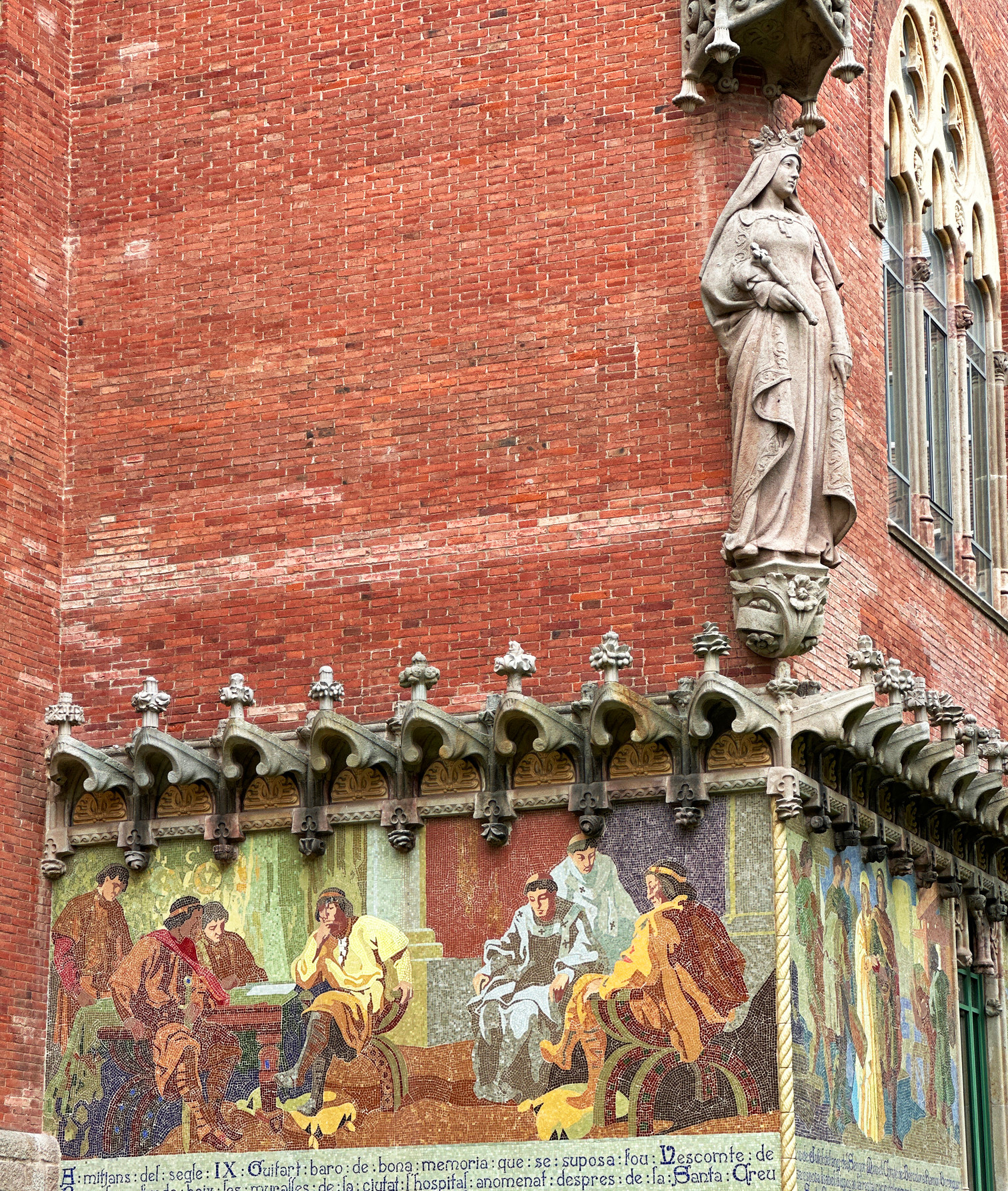 Kutsal Haç ve Aziz Pavlus Hastanesi. Fotoğraf: Lâl Dalay 