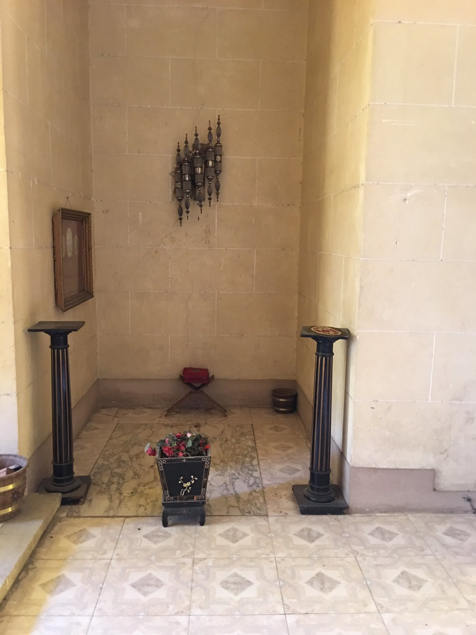 Ümmü Gülsüm'ün Kahire'deki mezarı.