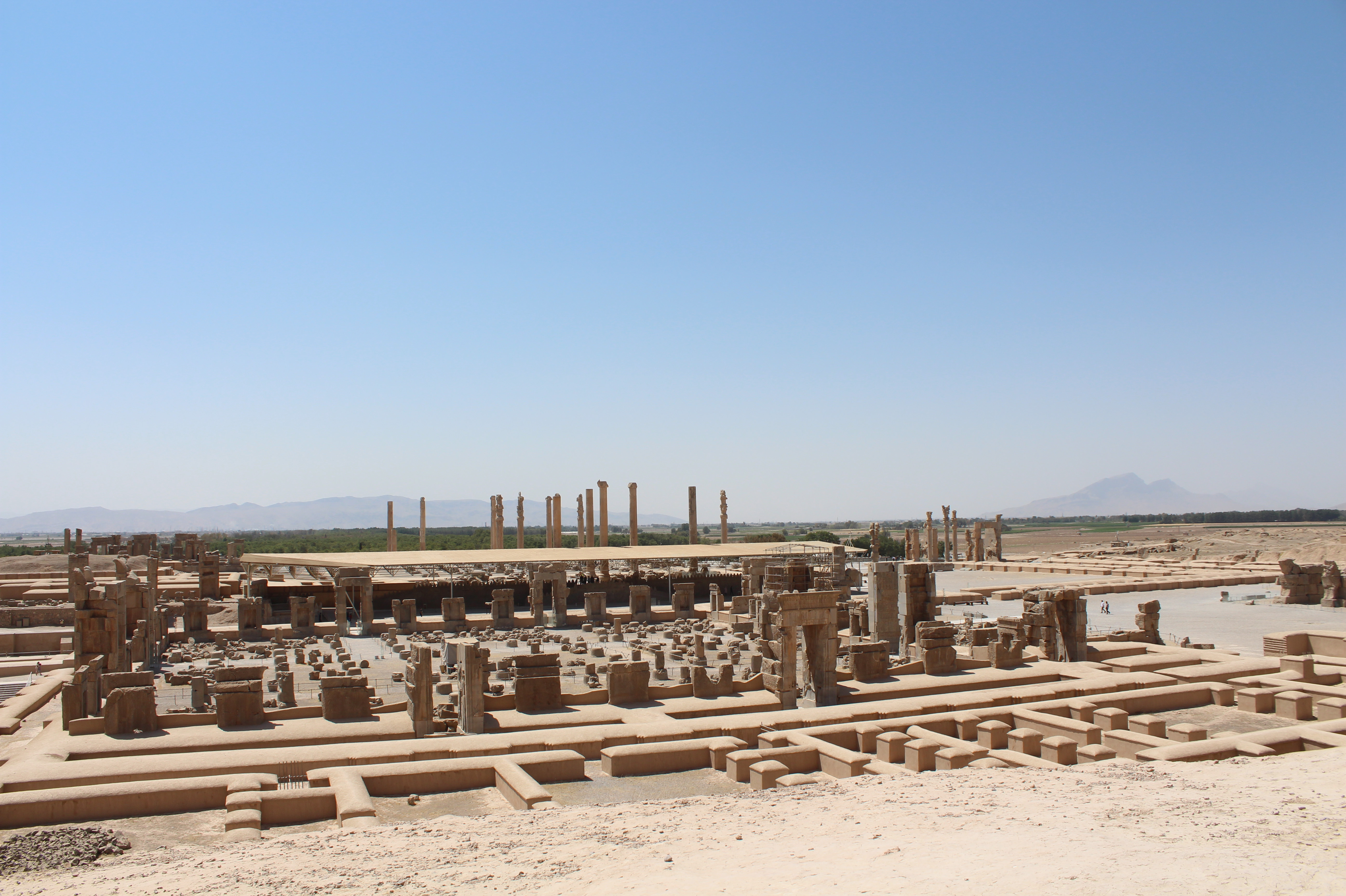 Ahameniş İmparatorluğu tarafından kurulan Persepolis Antik Kenti. (Fotoğraf: Yusuf Sami Kamadan)